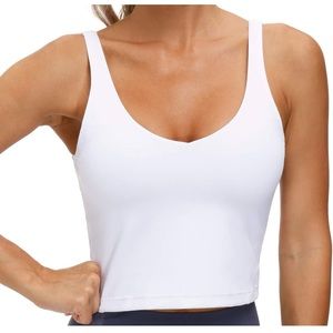 White work out top